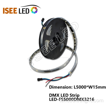 DMX LED లీనియర్ స్ట్రిప్ టేప్ లైట్ మాడ్రిక్స్ అనుకూలంగా ఉంది